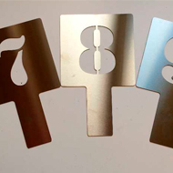 Трафареты букв и цифр