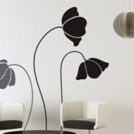 Трафареты цветов и растений