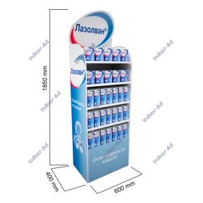 Дизайн стойки «Лазолван»