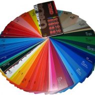 Пленки самоклеющиеся цветные