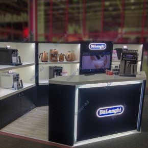 Светящиеся логотипы Delonghi